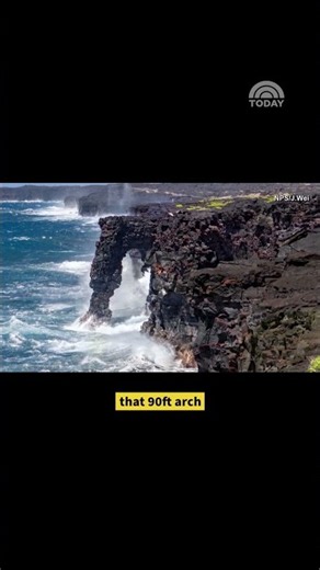 Hawai'i's iconic 90-foot Hōlei Sea Arch has collapsed into the Pacific Ocean.