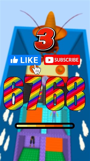 KPop Demons vs Squid Game Lava Jump P | Bangjblox