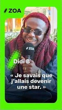 🇨🇮Didi B : « Je savais que j’allais devenir une star. »