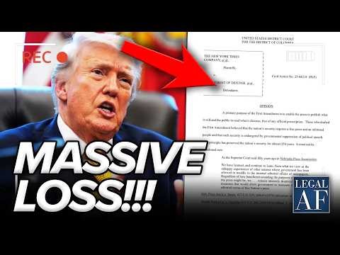 Trump’s Pentagon HIT With MAJOR COURT LOSS While at WAR