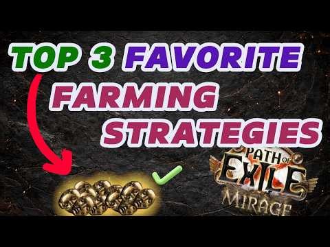 💸 My 3 Go-To FARMING STRATEGIES 📈 in MIRAGE [PoE 3.28]