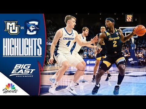 Marquette vs. Creighton | COLLEGE BASKETBALL HIGHLIGHTS | 12/20/25 | NBC Sports