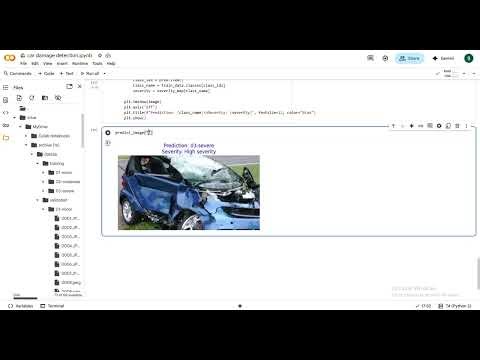 🚗 Vehicle Accident Detection using Python Deep Learning (ResNeXt)