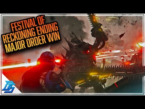 NEW CAPE, Festival of Reckoning Ending, Final Hour of The Major Order | Helldivers 2