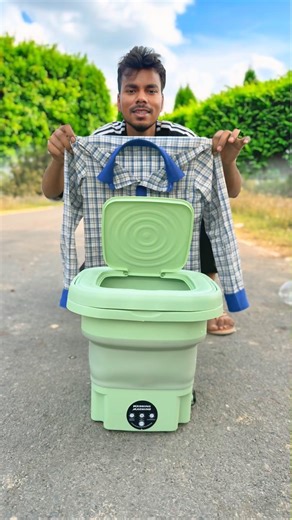 Portable foldable mini washing machine 🔥