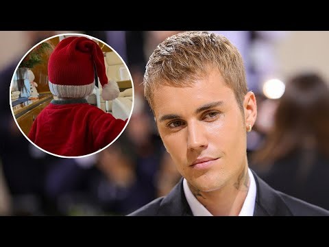 Justin Bieber, Hailey Bieber's Son Jack Stars in Christmas Photos | E! News