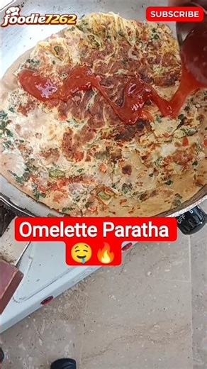 Stop scrolling! This Egg Paratha is next-level 😍 #egg #paratha #anda #eggs