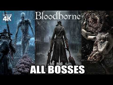 Bloodborne PC - All Bosses + True Ending (With Cutscenes) 4K 60FPS UHD PC