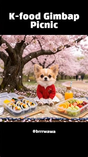 Dog's kimbap Roller #funnydog