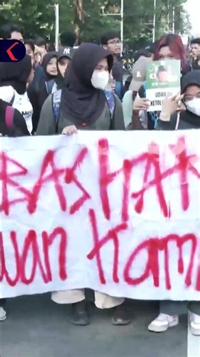 DEMO MAHASISWA DAN MASYARAKAT SIPIL TUNTUT EVALUASI MBG DI JAKARTA #short