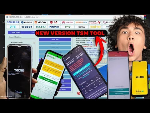 TSM TOOL PRO 2026 : Comment Bypass PLUGING, FRP, MDM & KG (Samsung, Tecno, Infinix, Redmi) 🔥