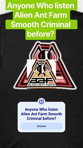 Anyone Who listen Alien Ant Farm Smooth Criminal before? #alienantfarm