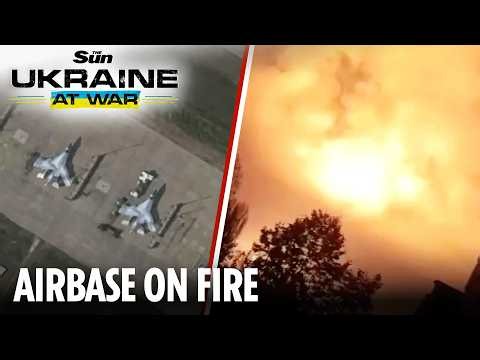 Ukrainian Neptune strike destroys six Su-34 fighter jets at Borisoglebsk military airfield