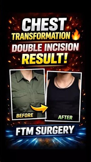 FTM Top Surgery (Double Incision) Result | Before After India 🇮🇳 | Dr. Anirban Ghosh | Kolkata