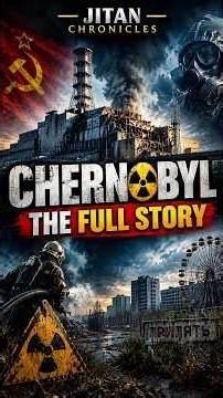 Chernobyl Disaster 1986 ☢️ | The Night That Changed History 😱 #Shorts