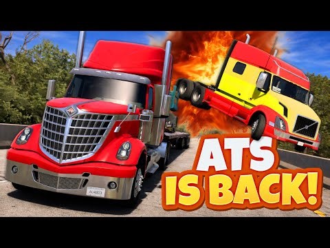 Talking YouTube DRAMA While Trolling OB in American Truck Simulator!