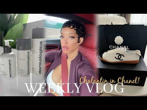 WEEKLY VLOG | Gymshark For the Win, Chanel Haul, Curling my Pixie & Best PR Ever!