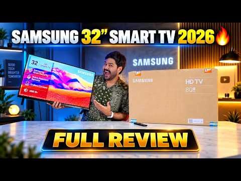 Samsung 32 Inch Smart TV Review 2026 🔥 Tizen OS, 20W Sound, Voice Remote | UA32H4600