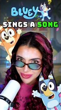 BLUEY SINGS A SONG! 🎤😱