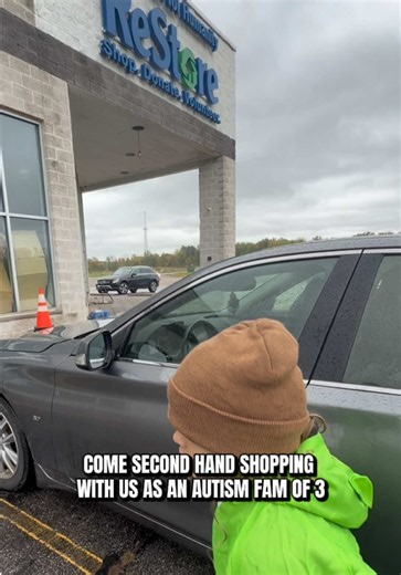 Second-Hand Shopping with an Autism Family of 3 | Day Out & Thrift Finds