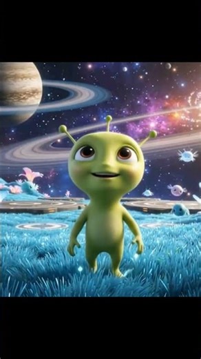 Lilly landed somewhere mysterious-Part-2✨(no narration) #cutealien #kidsanimation