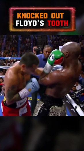 He destroyed Floyd and knocked out his tooth 🦷😱 #shorts