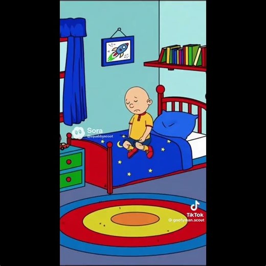 Chapter 1: When Caillou Got In F On his report cart