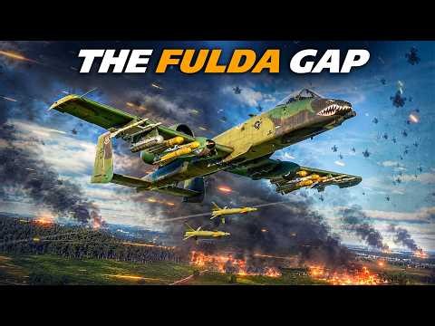 The Fulda Gap - A-10 Warthog Vs Soviet Armor Push On NATO MSR | Digital Combat Simulator | DCS |