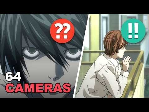 L Hides 64 Cameras in Light's Room, Graded Like Chess | Death Note