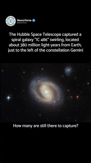 Hubble Space Telescope spots a spiral galaxy