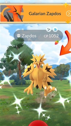 Oh! yes..Catch Galarian Shiny Zapdos from Exclusive Research