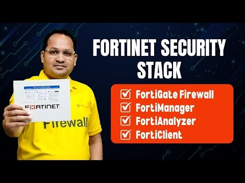 Fortinet Security Stack Explained | FortiGate, FortiManager, FortiAnalyzer, FortiClient