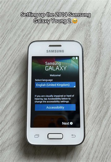 Samsung Galaxy Young 2 setup guide