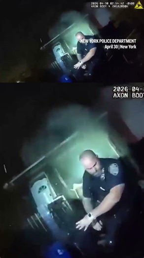 Body camera video shows moment house explodes as NYPD responds to call