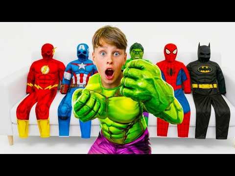 Ali becomes superhero - Imaginative Stories for Kids!