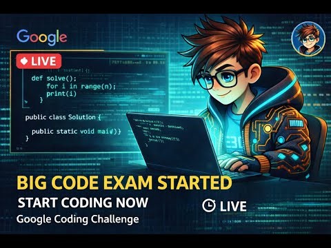 🔴 Big Code Challenge LIVE | Coding Round Started |Join the Round 💻
