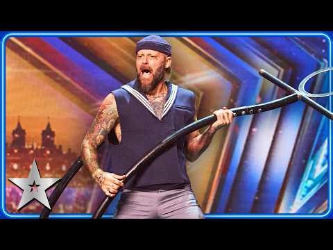Sailor Darren Tait gives the Judges GOOD VIBRATIONS! | Auditions | BGT 2026