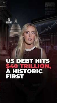 US debt tops $40 trillion, Americans left with the bill | #ajshorts