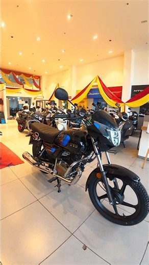 All LED setup presented in Newly Tvs Radeon 2026 black blue colour #shorts #bike #radeon