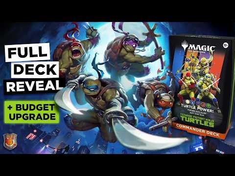 “Turtle Power!” Full Deck Reveal + Upgrade | Teenage Mutant Ninja Turtles | The Command Zone 727