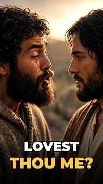 Peter Denied Him Three Times. Here's What Jesus Did (John 21) #Shorts