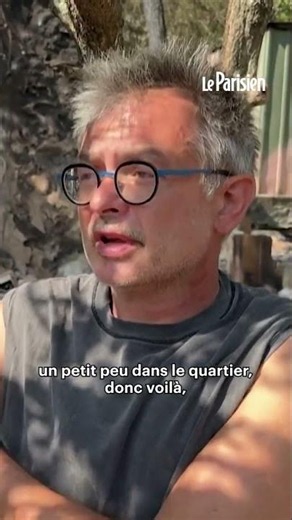 Var Wildfire: Pascal finds his home reduced to ashes