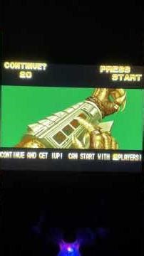 Alien vs Predator Final stage Click the link to watch the full vid!👆🏻#retrogames #alienvspredator