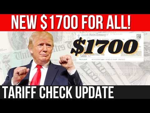 NEW $1700 TARIFF CHECK PUSH FOR AMERICANS! TARIFF CHECK UPDATE | STIMULUS CHECK UPDAT