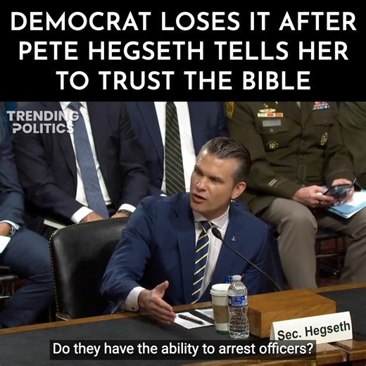 You only react like that when truth hits a nerve. Incredible Job Secretary Hegseth! | Trending Politics