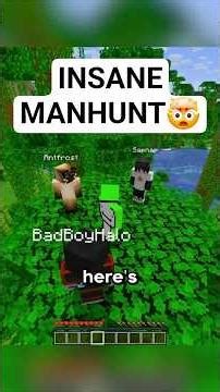 Dream's NEW 4v1 Manhunt Was CRAZY🫨#minecraft #dream #minecraftmanhunt