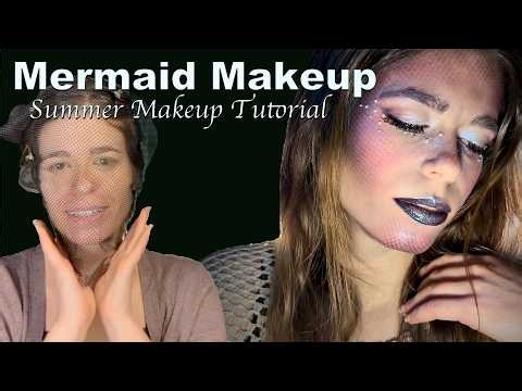 Summer Mermaid Makeup - Full Makeup Tutorial