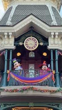 Mickey and Minnie at Disneyland Paris for Halloween 2026