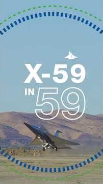 X-59 Quiet Supersonic Jet — 59 Sec to the Speed of Sound | thewingsofindia #thewingsofindia