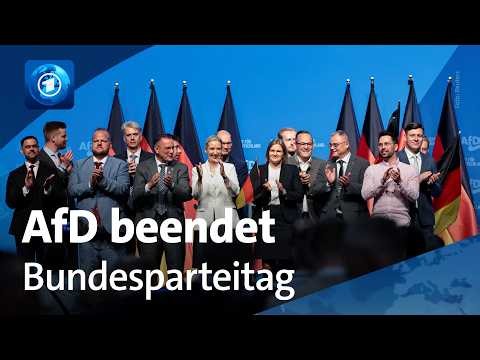 AfD-Bundesparteitag: Klarer Regierungsanspruch formuliert